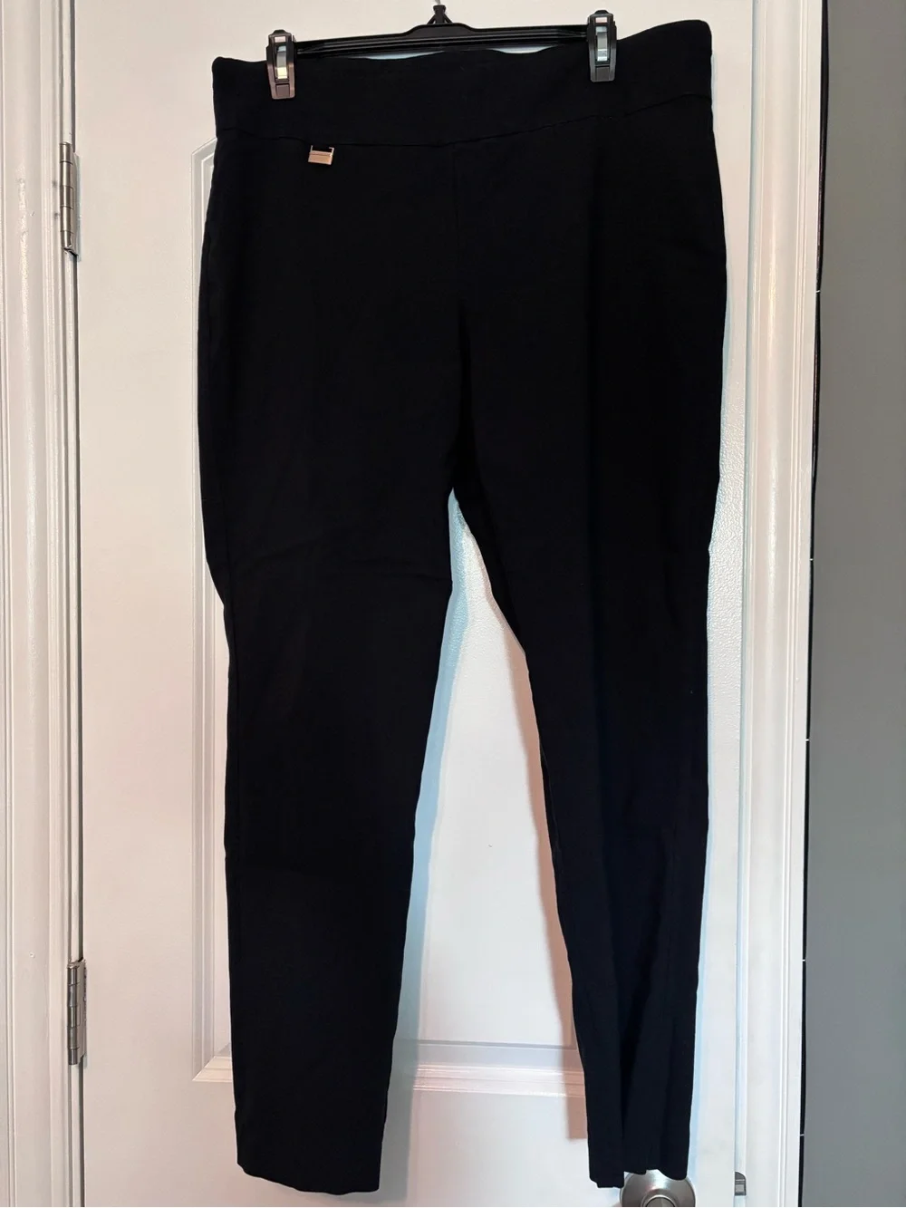 alfani black dress pants Alfani Mens Solid Dress Pants Slacks, Black, 36W x UnfinishedL